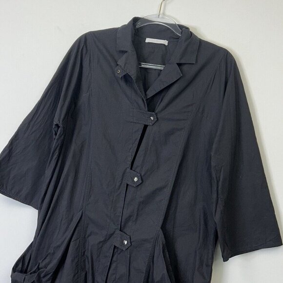 Anne Fontaine Black Jacket Womens Size 42 US 10 - Picture 4 of 10